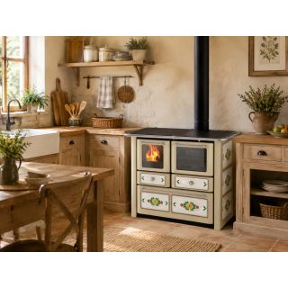 Cuisinière à bois - LINCAR Gaia 149 VL 6.3 kW