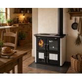 Cuisinière à bois en céramique - LINCAR Bea 7.5 kW