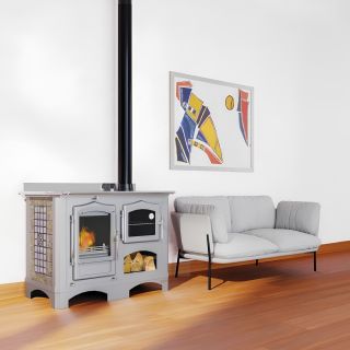 Cuisinière à bois  - LINCAR Duchessa 13.4 kW