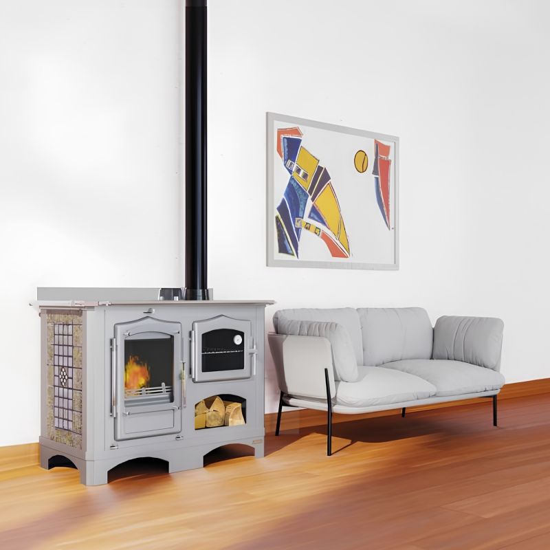 Cuisinière à bois  - LINCAR Duchessa 13.4 kW