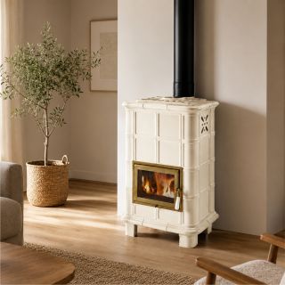Poêle à bois céramique - PheboStufe Diana 11.8 kW