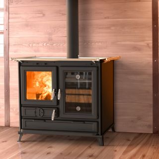 Cuisinière à bois en fonte - THERMOROSSI Margot Evo 12.1 kW