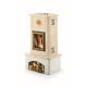 Poêle à bois céramique - ORIGINE PHEBO Selene Décor 10.7 kW