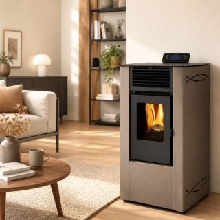 Poêle à granules ventilé - PheboStufe Dafne Eco 6.2 kW