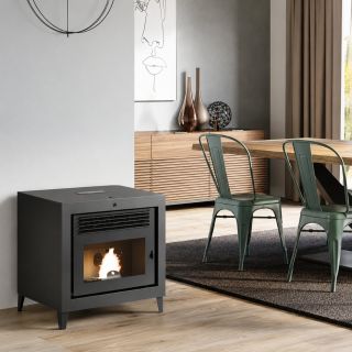 Poêle à granulés ventilé - PheboStufe Q-box 78 kW