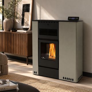 Poêle à granules ventilé - PheboStufe Hera Maxi 11.5 kW