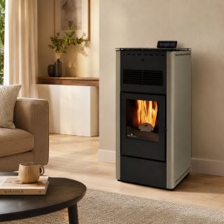 Poêle à granules - ORIGINE PHEBO Nikè Maxi 12.7 kW
