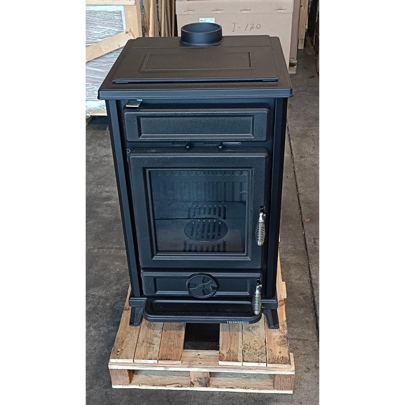 Modèle reconditionné  - Poêle à bois en fonte - THERMOROSSI Filò Evo 10.8 kW