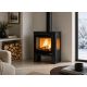 Poêle à bois 3 vitres raccordable - BRONPI Loreto 10 kW