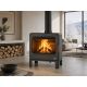Poêle à bois étanche en fonte - BRONPI Karen 8 kW