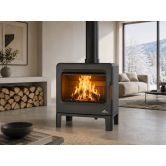 Poêle à bois étanche en fonte - BRONPI Karen 8 kW