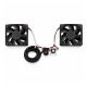 KIT DE VENTILATION COMPLET - 2 ventilateurs - FIREMATIC WOOD