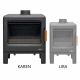 Poêle à bois étanche en fonte - BRONPI Karen 8 kW