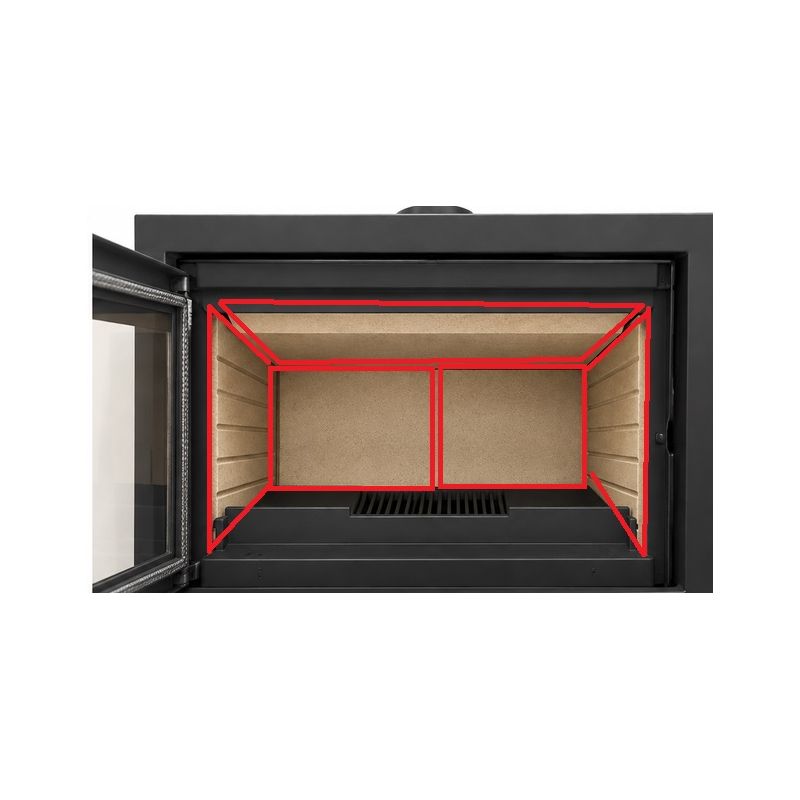 Lot complet de vermiculites pour foyer - I70 - BRONPI