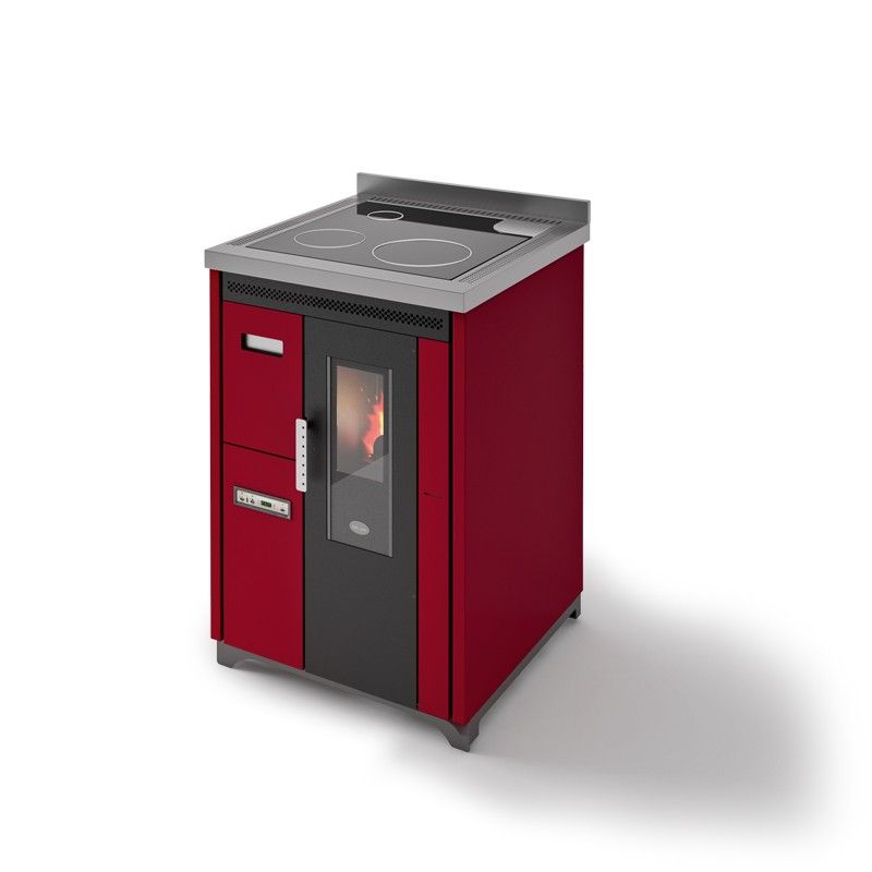 Cuisinière à granules ventilée - EVACALOR Nina 7.5 kW
