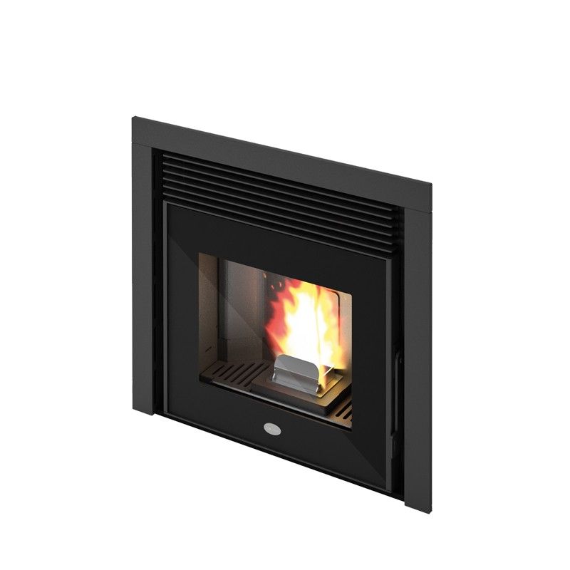 Insert à granules ventilé - EVA CALOR Leonardo 8.5 kW