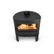 Poêle à bois raccordable en fonte - LA NORDICA Jennifer.16 7.7 kW