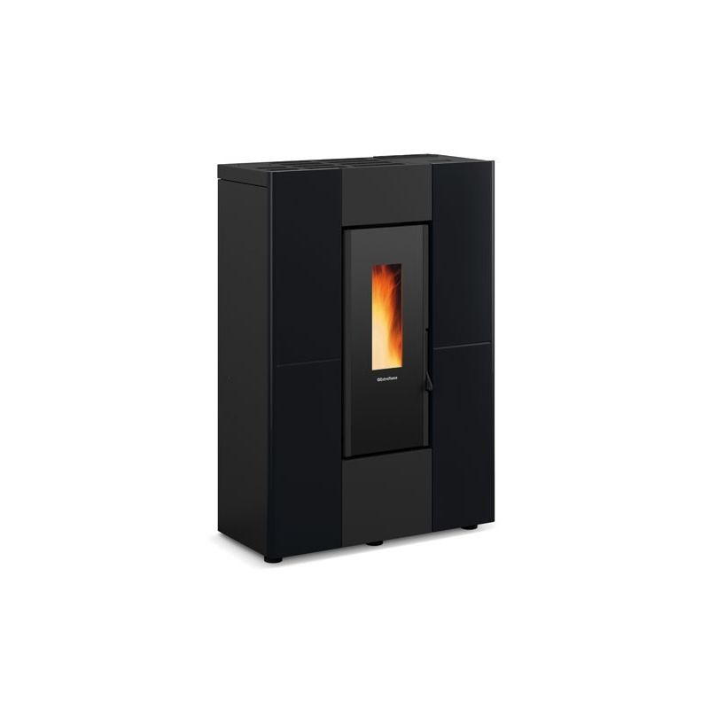 Poêle à granules slim canalisable - EXTRAFLAME Marilena Plus 5.0 8 kW
