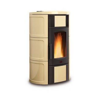 Poêle à granules hydro ventilé débrayable - EXTRAFLAME Iside Idro H15 18.1 kW