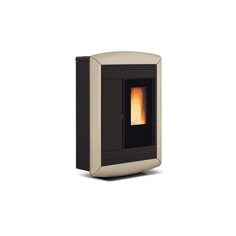 Poêle extra plat canalisable - EXTRAFLAME Souvenir Plus Lux 5.0 11 kW