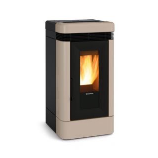 Poêle à granules ventilé céramique - EXTRAFLAME Lucia 13 kW