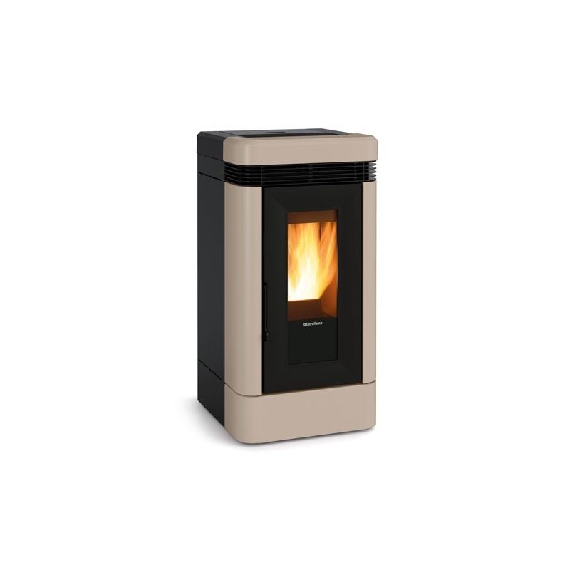 Poêle à granules ventilé céramique - EXTRAFLAME Lucia 13 kW