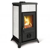 Poêle à bois en céramique - LA NORDICA Gemma Lean Ceramica 6 kW