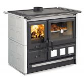 Cuisinière à bois raccordable en céramique - LA NORDICA Rosa XXL.16 Maiolica 10.5 kW
