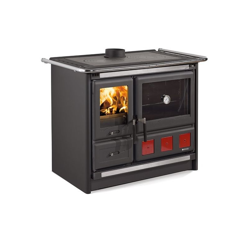 Cuisinière à bois - LA NORDICA Rosa XXL 5.0 Steel 11 kW