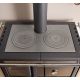 Cuisinière à bois - LA NORDICA Rosa XXL 5.0 Steel 11 kW