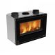 Insert à bois ventilé - LA NORDICA Inserto 80 Crystal Evo 2.0 Ventilato 7.4 kW