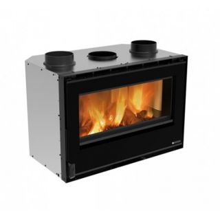 Insert à bois ventilé - LA NORDICA Inserto 80 Crystal Evo 2.0 Ventilato 7.4 kW