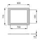 Kit Corniche Steel 3 Lati