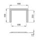 Kit Corniche Steel 3 Lati