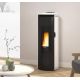 Poêle à granules ventilé étanche - EXTRAFLAME Amika 8 kW