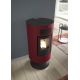 Poêle à granules rond - ORIGINE PHEBO Circe 5S-8 7.5 kW
