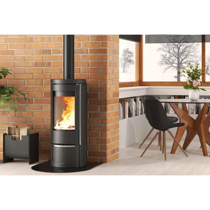 Poêle à bois en fonte raccordable - LA NORDICA Marlena.16 7.5 kW