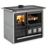 Cuisinière à bois raccordable en pierre - LA NORDICA Rosa XXL.16 Petra 10.5 kW