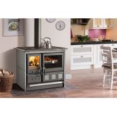 Cuisinière à bois raccordable en pierre - LA NORDICA Rosa XXL.16 Petra 10.5 kW