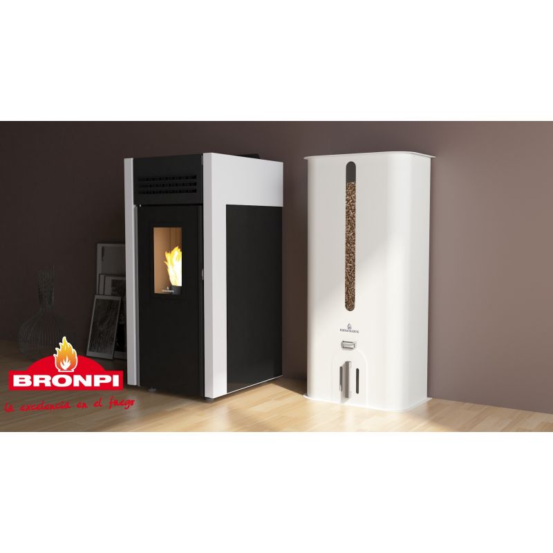 Réservoir à pellets avec distributeur - BRONPI