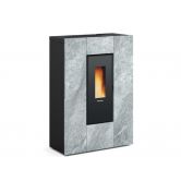 Poêle à granules extra plat canalisable - EXTRAFLAME Marilena Plus Petra 5.0.16 8 kW