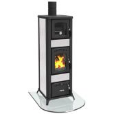 Poêle à bois avec four - LINCAR Alice Forno 490AZ 6.1 kW