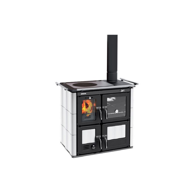 Cuisinière à bois en céramique - LINCAR Bea 7.5 kW