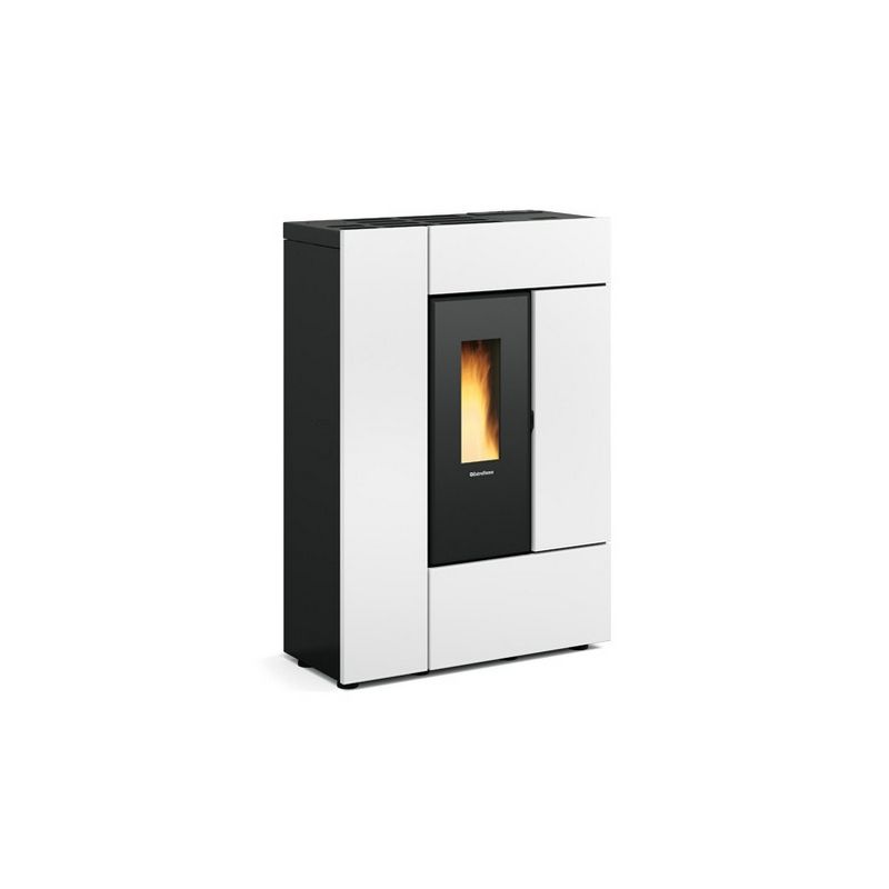 Poêle granules ventilé étanche plat - EXTRAFLAME Gabriella Plus 8 kW