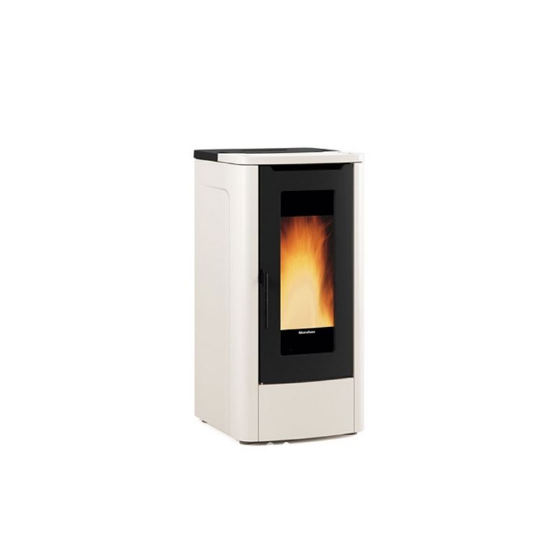 Poêle à granulés ventilé canalisable - EXTRAFLAME Teorema Plus 5.0 12 kW