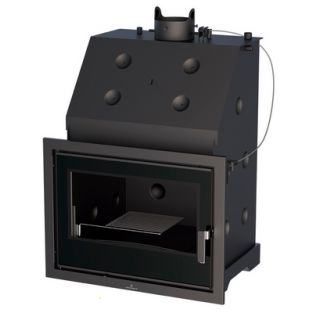 Insert à bois chauffage central - HydroBronpi 80-E 27 kW