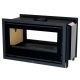 Insert à bois 2 vitres canalisable - BRONPI Cairo-90D 14 kW