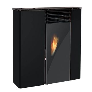 Poêle à granules ventilé extra plat canalisable - LINCAR Flat Evo 11 kW