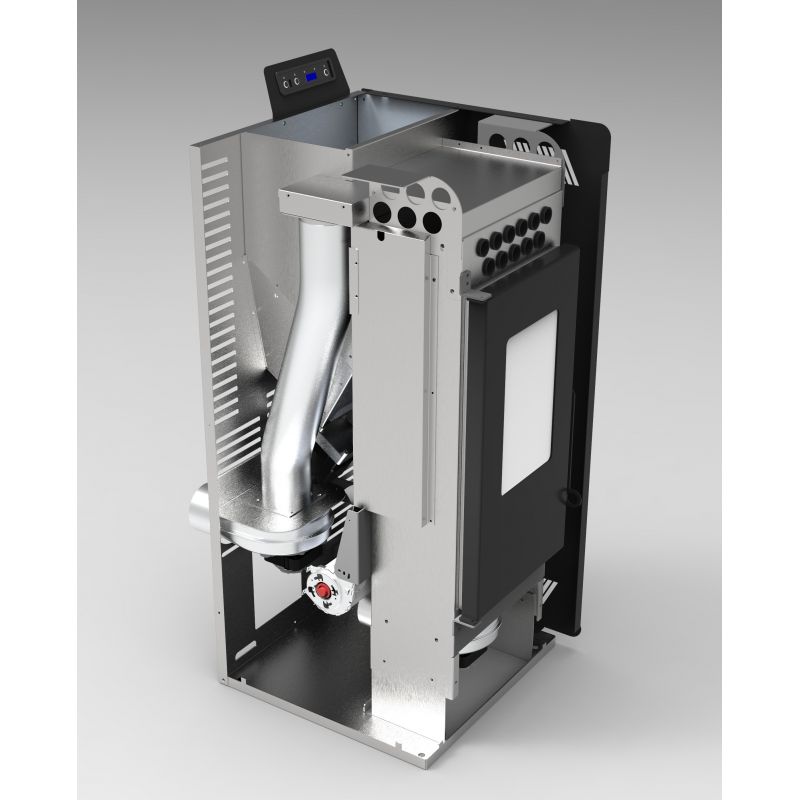 Poêle à granulés ventilé étanche canalisable - FIREMATIC C9C 8.7 kW