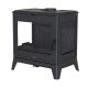 Poêle à bois en fonte 3 vitres - BRONPI Bury 14 kW